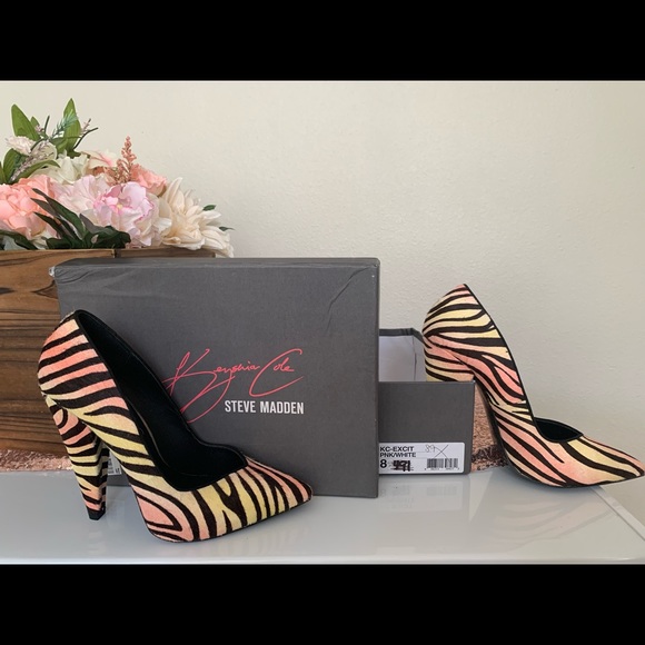 Steve Madden Shoes - Excit Pink White Keisha Cole by Steve Madden Sz 8